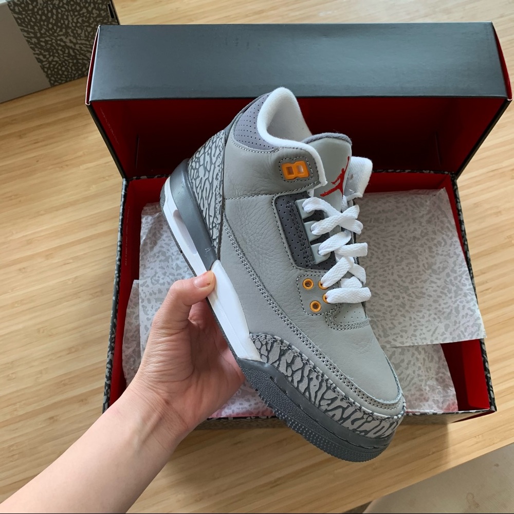 JORDAN 3 COOL GREY GS 2021